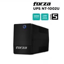 Estabilizador con respaldo de energia forza 6 puertos