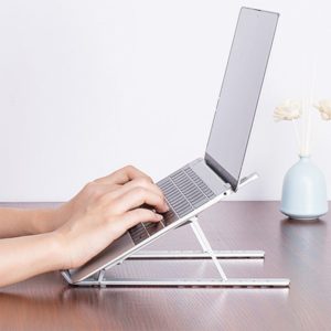 Soporte de laptop graduable de aluminio